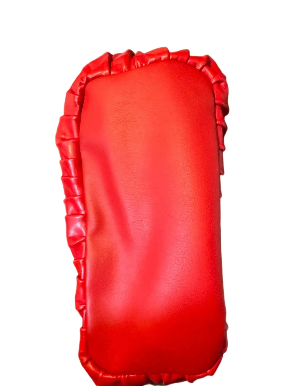 Simply Vera Vera Wang Jaleesa Red Pleated Bucket Crossbody Bag New
